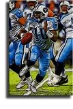 Completely Handpainted American Football Sport Painting, Custom Order FL4729, Oil on Canvas, with Option to Paint Jerry, Brett & Co. from Any Other Favorite Photograph or Picture, Unframed, Size 11" x 17" inch