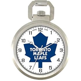 Game Time Men's NHL Toronto Maple Leafs Pocket Watch #NHL-PW-TOR