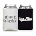 Maid of Honor & Best Man Can Coolers