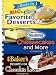 3 Books in 1 Jell-O & CoolWhip Favorite Desserts/Philadelphia Cheesecakes and More/Baker's Desserts for Chocolate Lovers