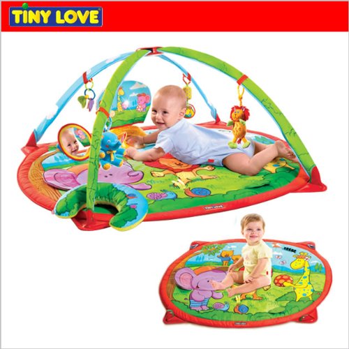 ベビージム　ご出産祝い　　タイニーラブ　TINY　LOVE　ジミニー・ジャングルパーク　862　プレイジム　プレイマット