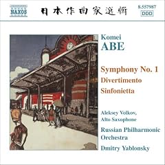 Komei Abe: Symphony No. 1; Divertimento; Sinfonietta