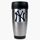 New York Yankees Stainless Steel Travel Tumbler
