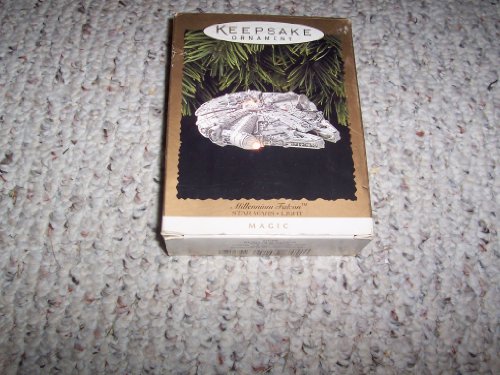 Hallmark Keepsake Ornament Millennium Falcon Star Wars Light and Magic
