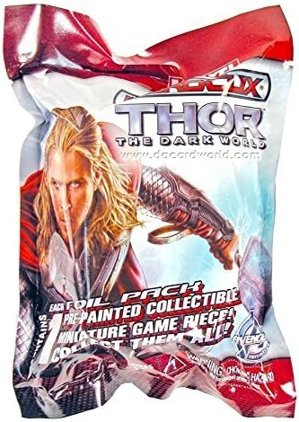 Marvel Heroclix Thor The Dark World unopened foil packs 20 sealed