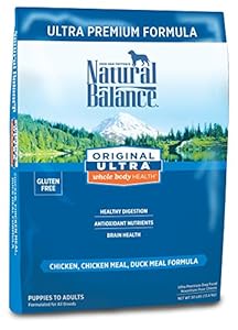 Natural Balance Dry Dog Food, Ultra Premium Whole Body Health Formula, 30 Pound Bag Natural Balance Dry Dog Food, Ultra Premium Whole Body Health Formula, 30 Pound Bag