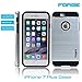 TRAKK Force iPhone 7 Plus Case, Elite Premium Modern Slim Cushion - Brushed Metal, Dual Layer TPU, Anti-Scratch, Shock Absorption Heavy Duty Apple iPhone 7 Plus Protective case 5.5