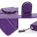 Nexus 6 Case, Nexus 6 flip Case, E LV nexus 6 Case Cover - Deluxe PU Leather Flip Wallet Case Cover for Google nexus 6 with 1 Stylus - PURPLE