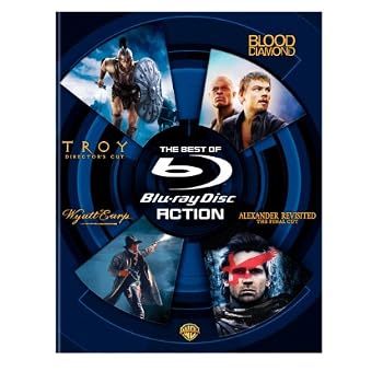Set A Shopping Price Drop Alert For The Best of Blu-ray: Action (Troy Director's Cut / Blood Diamond / Wyatt Earp / Alexander Revisited The Final Cut)
