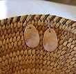 Gold Color Slab Earring