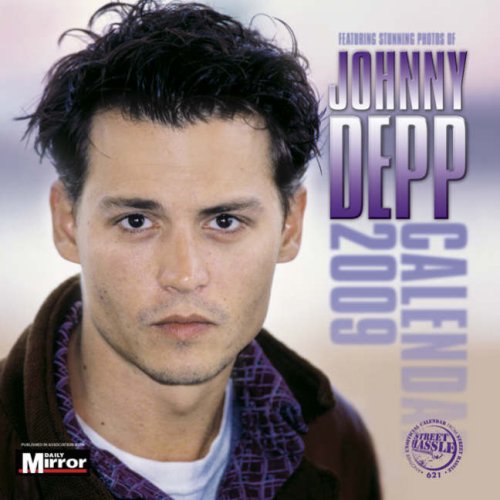 Johnny Depp 2009 Calendar SHS621