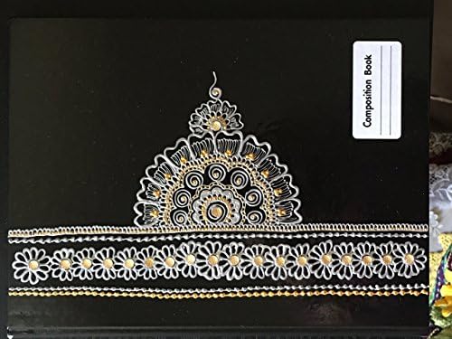 Henna Inspired School/College Supplies - Composition Book