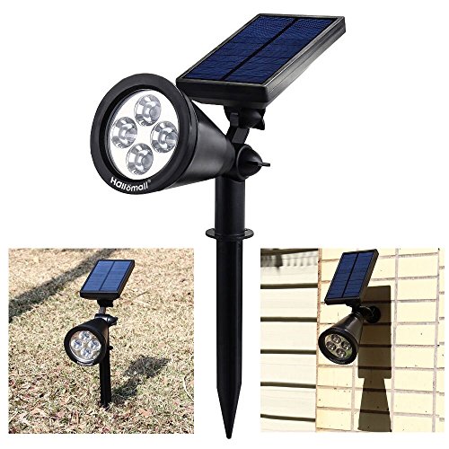 {New Version 2 Modes} 200 Lumens Solar Wall Lights / In-ground Lights, 180°angle Adjustable and Waterproof 4 LED Solar Outdoor Lighting, Spotlights, Security Lighting, Path Lights (TD-604, 1 Pack) {New Version 2 Modes} 200 Lumens Solar Wall Lights / In-ground Lights, 180°angle Adjustable and Waterproof 4 LED Solar Outdoor Lighting, Spotlights, Security Lighting, Path Lights (TD-604, 1 Pack)