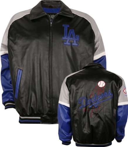 Los Angeles Dodgers Varsity Faux Leather Jacket