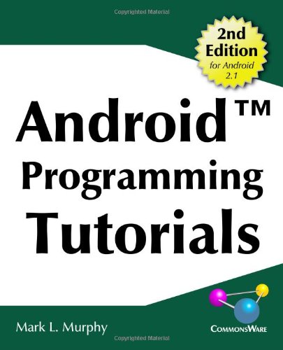 android programming tutorials 2nd edition