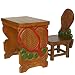 Handmade Tennis Design Kids Table & Chair Set