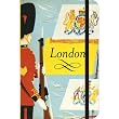 London Cavallini Small Notebook with Elastic Closure