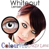 Colour Vue Fashion Crazy Contact Lenses - Whiteout