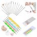 Foolzy 20 pcs White Nail Art Brush Pen (FOO-NA-A1) RS.349.00
