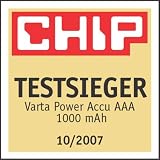 Varta Akku Micro 1,2V Ni-Mh Power, 1000Mah