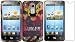 Danger Hard Case Cover+LCD Screen Protector for LG Nitro HD P930