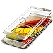 G-WACK Curved Full Coverage Tempered Glass Screen Protector for Samsung Galaxy S6edge Plus (Gold)