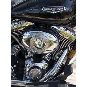 Harley Davidson Motorcycle, Key West, Florida, USA Photographic Poster Print by R H Productions, 24x32