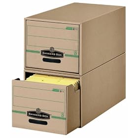 Bankers Box Stor/Drawer 100% Recycled Storage Drawers, Letter, 6 Pack (00211)
