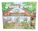 Create your Funny Farm - Malbuch mit Stickern 7826 C
