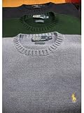 Polo by Ralph Lauren Blue Pima Sweater #48342
