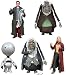 Hitchhiker's Guide to the Galaxy 6 Inch (5) Figure Set (Marvin, Arthur, Kwaltz, Zaphod, Jeltz)
