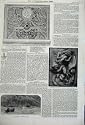 1860 Ship Tempest Lyra Germancia Carpet Gobelins Paris