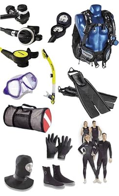 Oceanic Women's Warm Water Dive Package With Wetsuit, Bag + provided by Oceanic