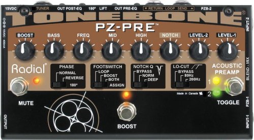 radial tonebone pz pre acoustic direct box preamp radial tonebone pz pre acoustic direct box preamp
