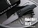 Benchmade Osbourne Design Rift Knife with Black G10 Handle and Axis Assist