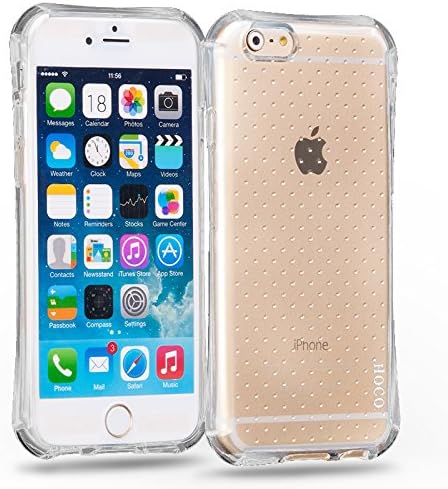iPhone 6 Case, Honeycase Slim Bumper Case for iPhone 6 4.7 Inch With Soft Flexible TPU Material for Scratch Resistant Shock Absorption - [ECO-Friendly Material and Packaging, Lifetime Warranty] (Clear)