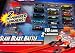 Hot Wheels Slam Blast Battle 18 Cars 2 Launchers Playset_s-2