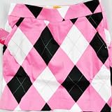 Loudmouth Golf Womens Shagadelic Black Golf Skort