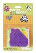 Perler Fuse Bead Pegboards 5/Pkg - Daisy/Car/Dog/Dolphin/Heart
