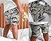 FEITONG Toddler Baby Boy's Dinosaurs Print Elasticity Short Pants (24 Months)