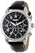 I By Invicta Men's 90242-001 Chronograph Black Dial Black Leather Watch