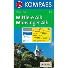 Mittlere Alb, M�nsinger Alb 1 : 50 000: Wandern / Rad