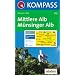 Mittlere Alb, M�nsinger Alb 1 : 50 000: Wandern / Rad