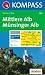 : Mittlere Alb, M&uuml;nsinger Alb 1 : 50 000: "Schw&auml;bische Alb". Wander- und Radkarte