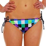 Roxy Venice Beach 70's Lowrider Tie Side Reversible Bikini Bottom (Spring 2010)