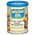 Mauna Loa Macadamia Nuts, Coffee Glazed, 5.5-Ounce Canisters (Pack of 6)