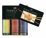 A.W. Faber - Castell Polychromos Artists Metal Tin of 60 Colored Pencils - B000C6RHBW