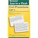 Law in a Flash: Civil Procedure II