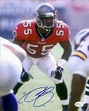Derrick Brooks Autographed/Hand Signed Tampa Bay Bucs 8x10 Photo