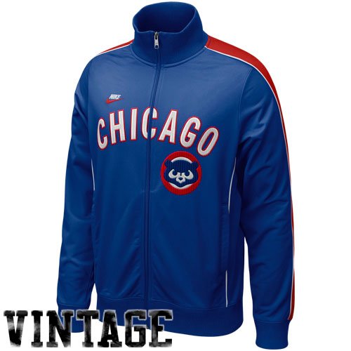 Chicago Cubs Cp Play Third Track Jacket 2011 (Large)